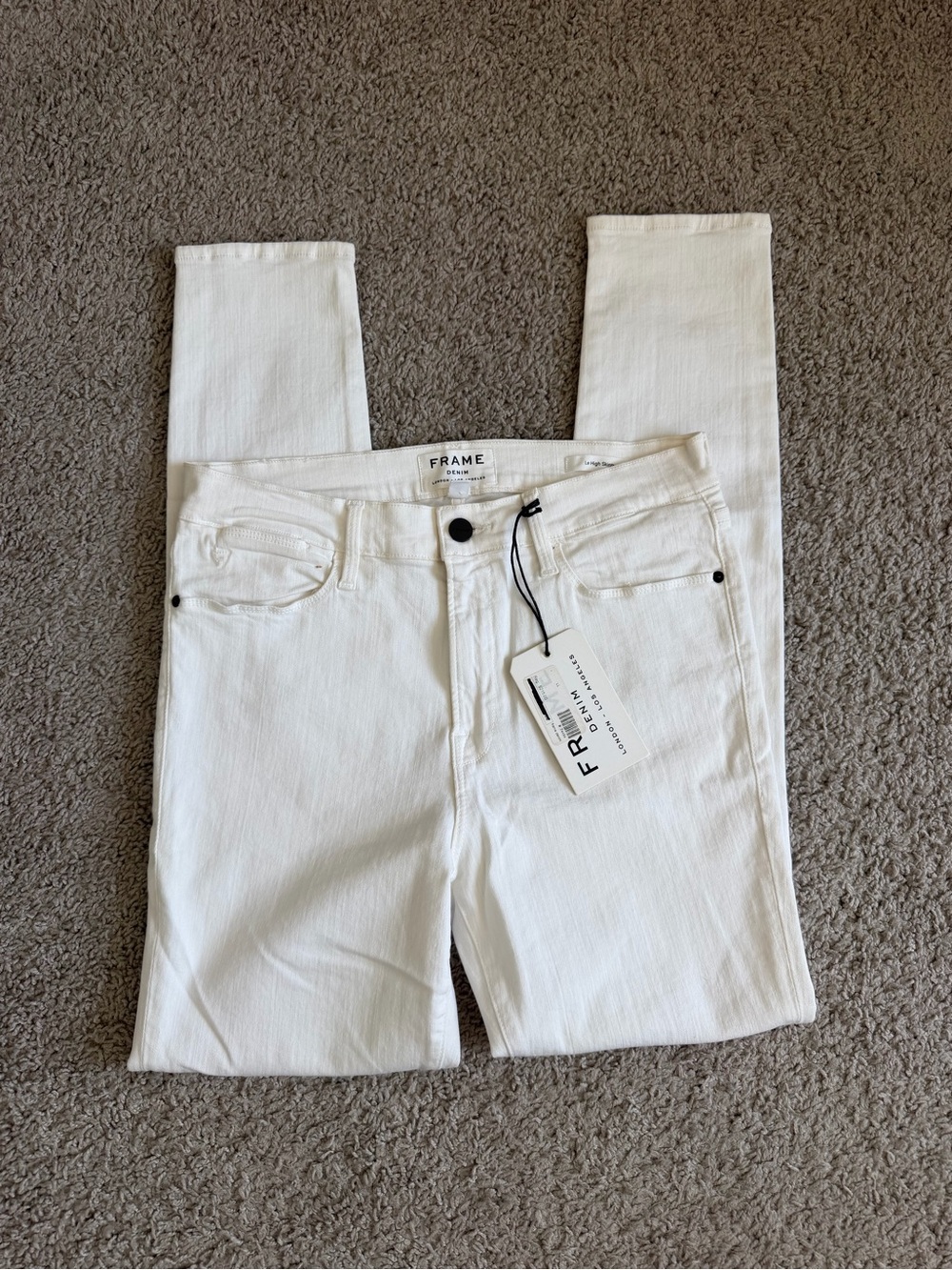 Frame Denim Le High Skinny Stretch Denim Jeans